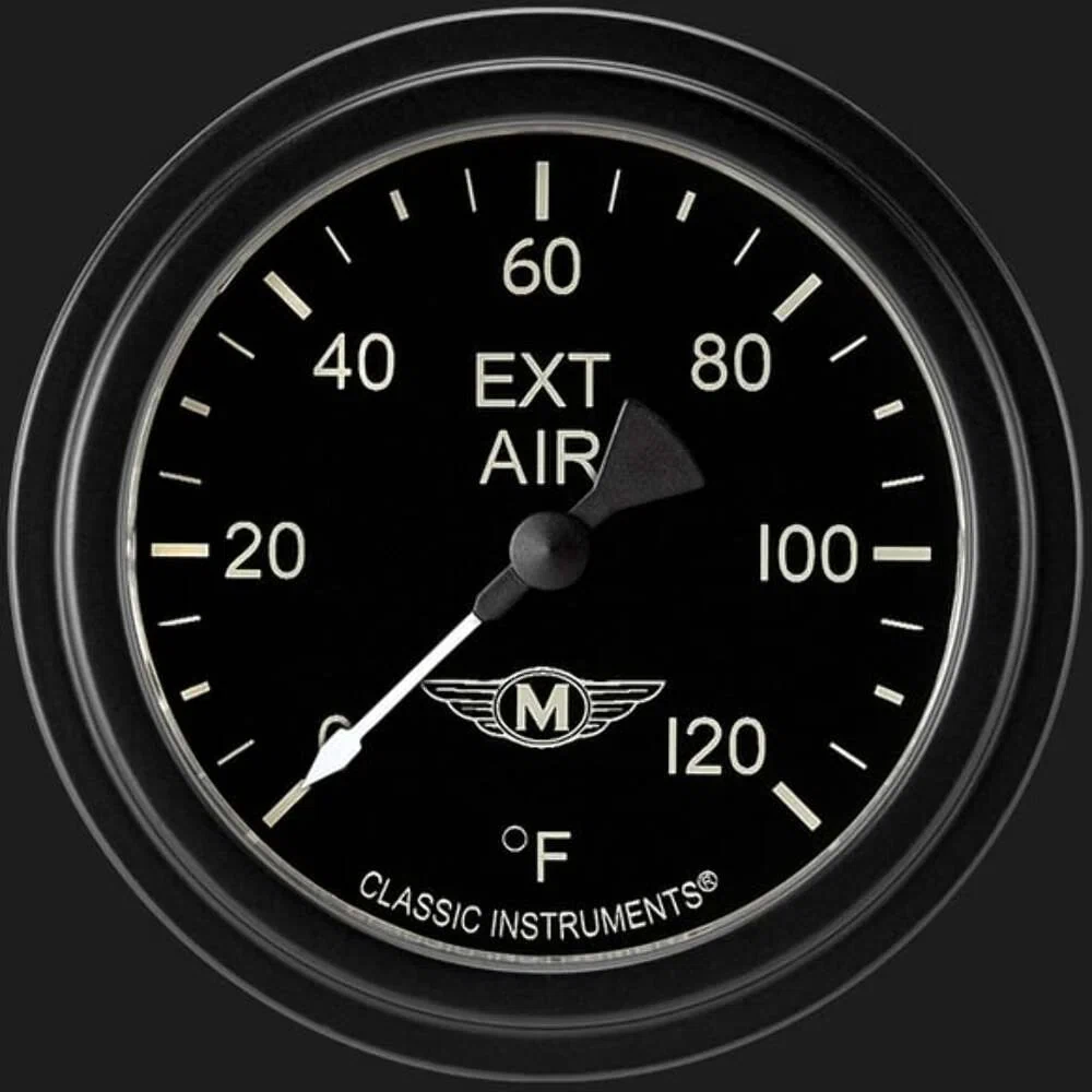 Moal Bomber 2 5_8_ Outside Air Temp Gauge MA399BLF
